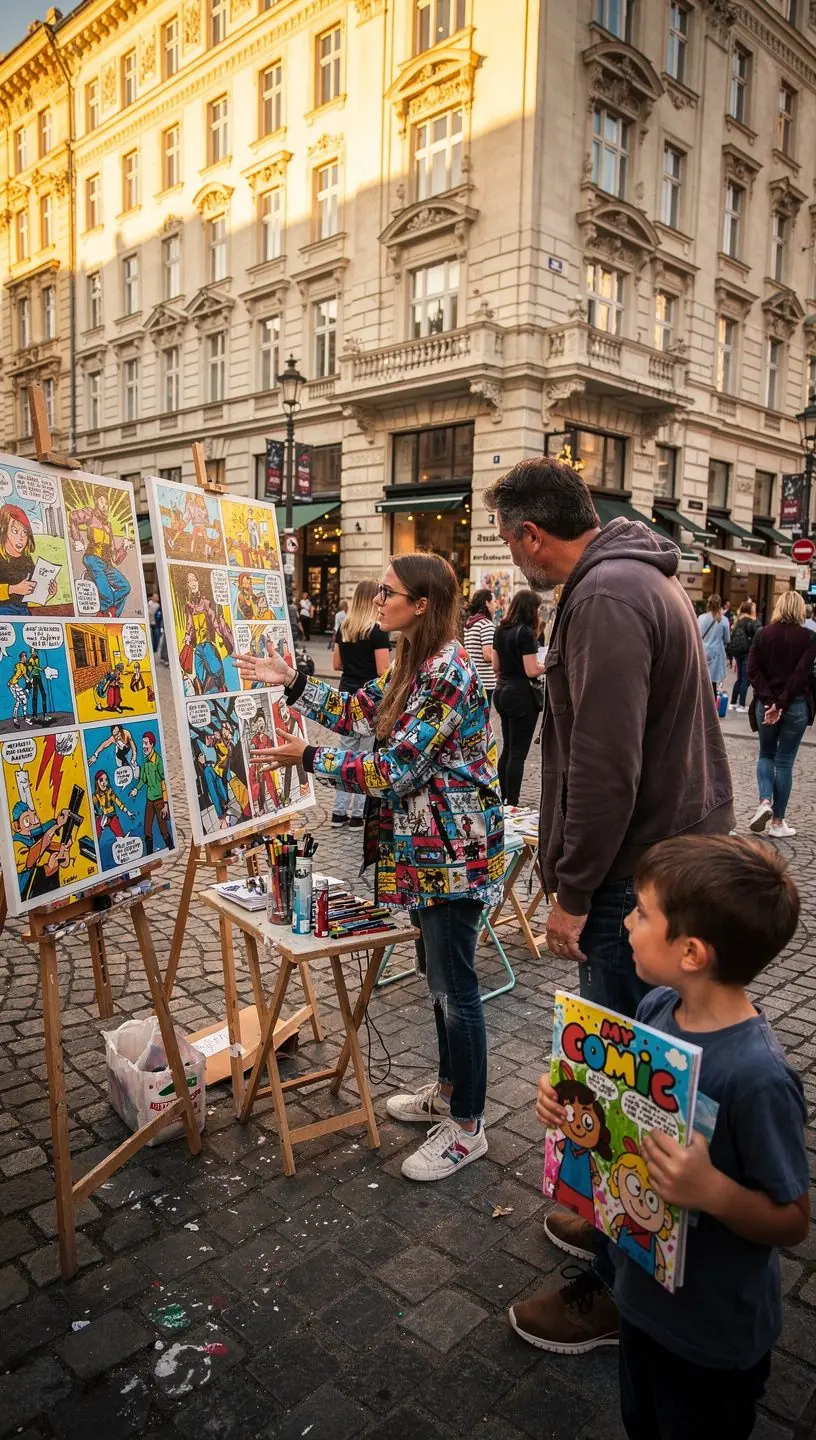 Ein junger Held kГ¤mpft gegen einen mГ¤chtigen Drachen in einer fantastischen Welt.